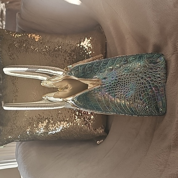 Brahmin Small Caroline Wonderland Swanton - Picture 7 of 15